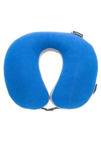 Cocoon U Shaped Down Neck Pillow true blue/grey, Reisekissen, Blau