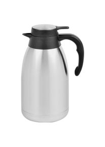 EVA Isolierkannen, Thermoskanne, Silber, Schwarz