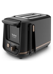 Tefal Includeo Toaster (TT5338), Toaster, Schwarz