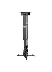 Aisens CWP01TSE-047 Projektorhalterung Wand- / Decken Schwarz (Decke, Wand), Beamer Halterung, Schwarz