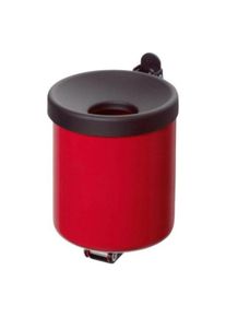 Var, Aschenbecher, Sicherheits-Wandascher H 100 mm rot