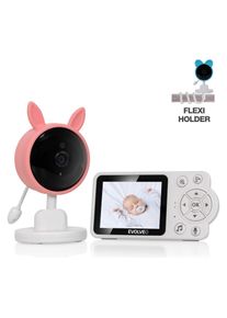 Evolveo, Babyphone, Baby Monitor N3 Babyphone rosa / 2,8" TFT / Mikrofon / Lautsprecher (300 m)