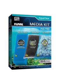 Fluval Medienset, AC110 Filtereinsatzset, Aquarium Filter