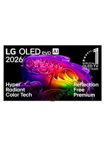LG OLED55G67LW (55", G6, OLED, 4K, 2026), TV, Schwarz