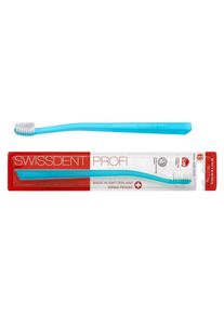Swissdent, Handzahnb&uuml;rste, PROFI Whitening Zahnb&uuml;rste Eisblau (1 Stk) (Weich, 1x)