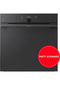 Gorenje Pyrolyse Backofen "GO66MB Pizza350C", Energieeffizienz: A++, schwarz (schwarz matt), B:59,5cm H:59,5cm T:56,4cm, Back&ouml;fen, PizzaPlus: In 3:30 Min. bei 350 C die perfekte Pizza zuhause backen, Pyrolyse Backofen