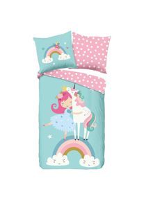 M&Ouml;BELIX M&ouml;belix , Mehrfarbig , Textil , Einhorn , 135x200 cm , atmungsaktiv ,
