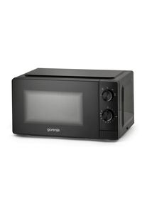 Gorenje , Schwarz , Metall, Kunststoff, Glas , 44.6x24.2x35.2 cm , Garraumbeleuchtung, Auftaufunktion nach Gewicht oder Zeit, Timerfunktion ,