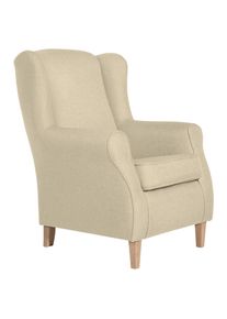 Max Winzer , Beige , Textil , Uni , 77x103x86 cm , Goldenes M, Made in Europe ,