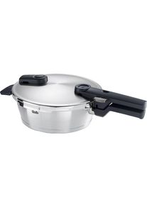 Schnellkochtopf Fissler "Vitaquick Premium", silber (silberfarben), B:25cm H:12cm L:42,5cm &Oslash;:22cm, T&ouml;pfe, Schnellkochtopf, Premium Qualit&auml;t &ndash; Made in Germany