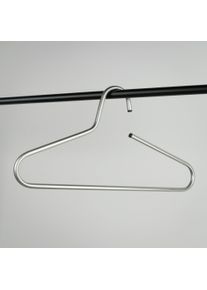 Kleiderb&uuml;gel SPINDER DESIGN "Victorie", grau (aluminiumfarben), B:42cm H:21,5cm T:1cm, Metall, Kleiderb&uuml;gel, Kleiderb&uuml;gel, Breite 42 cm