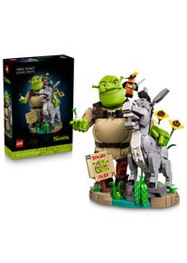 Konstruktionsspielsteine Lego "Shrek, Esel und Der Gestiefelte Kater (72423), Lego Shrek", bunt, Spielbausteine, Kinder, Kunststoff, Konstruktionsspielsteine, Made in Europe