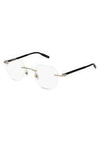 Montblanc MB0223O okulary unisex | Oprawka: Pełnoramkowe, Okrągłe, Srebrny