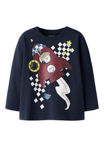 name it T-Shirt 'NMMDALLAS' Gar&ccedil;ons bleu marine / jaune / bordeaux / blanc taille 110