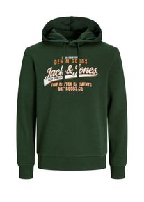 Jack & Jones Big & Tall Sizes - Jack & Jones - Softer hoodie with large label print - 3XL