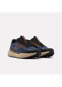 Walkingschuh Reebok "Reebok BASE TRAIL LOW", Herren, Gr. 42, blau (batik blau, schwarz, formal braun), Schuhe Walkingschuh