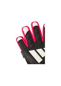 Torwarthandschuhe adidas Performance "PREDATOR MATCH FINGERSAVE JUNIOR", Kinder, Gr. 7, pink (schwarz, schwarz, wei&szlig;), Obermaterial: 100% Polyurethan, Handschuhe Torwarthandschuhe, f&uuml;r Kinder und Jugendliche
