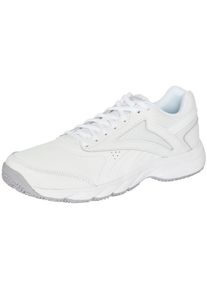 Walkingschuh Reebok "WORK N CUSHION 4.0", Damen, Gr. 42,5, wei&szlig;, cdgry2, wei&szlig;, Leder, Synthetik, Schuhe Walkingschuh