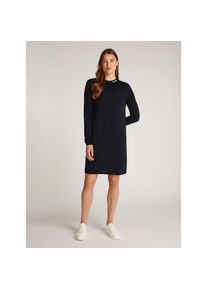 Calvin Klein Jeans, Damen, Maxikleid &raquo;SMOOTH YARN SWEATER DRESS&laquo; mit Logodruck, Ck Black, S (36) - N-Gr, Kleid von Calvin Klein Jeans Womanswear