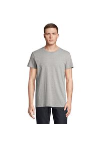 SOLS Unisex volwassen Re Crusader gerecycled T-shirt (Grijze Melange)