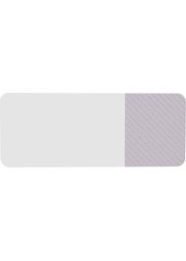 Chameleon Whiteboard Curve Combi, h x d 1980 x 10 mm, frameloos, breedte 3920 mm, wit