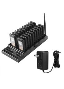 SU-68G Wireless Calling System 20 Channels Guest Paging System 107dBm High Sensitivity Wireless Queue Calling System