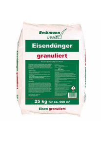BECKMANN&BREHM Rautalannoite nurmikolle, 25kg, 2-4mm, vihre&auml;mpi nurmikko noin 900m&sup2; alueelle