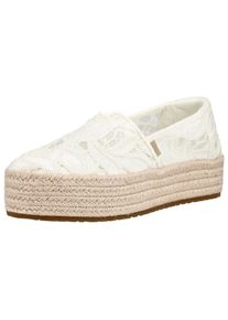 Toms Shoes TOMS Espadrilles 'Valencia' Női kr&eacute;m , M&eacute;ret 38
