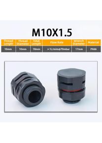 New Waterproof Vent Plug M5 M6 M8 M12 M16 Nylon Air Vent Pressure Valve New