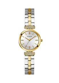 Guess Kvinnor Analog klocka 'Array' guld / silver Storlek One Size
