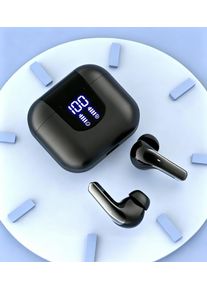K06-True Wireless Earbuds, Digital LED Power Display Charging Case, Touch Control, Built-in Mic, Stereo Low Latency Bluetooth