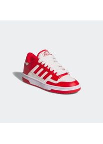 Sneaker adidas Sportswear "RAPID COURT LOW", M&auml;dchen, Gr. 40, rot (team colleg rot, cloud wei&szlig;, ftwr wei&szlig;), Synthetik, Schuhe Sneaker, f&uuml;r Kinder & Jugendliche