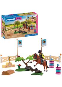 Konstruktions-Spielset Playmobil "Turnierreitplatz (72130), I Love Horses", braun (bunt), Spielbausteine, Kinder, Kunststoff, Konstruktions-Spielset, Made in Europe