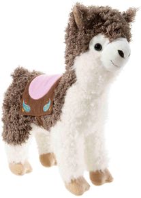 Kuscheltier Heunec "Kuschelkarawane, Lama 30 cm", braun (braun, beige), Pl&uuml;schfiguren, KinderL:30cm, Polyester, Kuscheltier, L:30cm