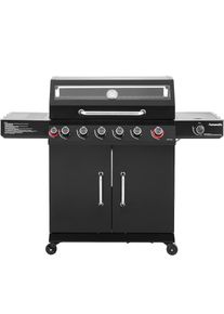 Hanseatic Gasgrill &raquo;Gasgrill 6+2 Memphis Black Plus&laquo; inkl. 3 Jahre Herstellergarantie