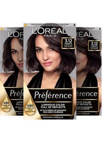 L'Or&eacute;al L'OR&Eacute;AL PARIS Coloration &raquo;PR&Eacute;F&Eacute;RENCE HAARFARBE&laquo; dauerhafte Haarcoloration mit 100% Grauabdeckung