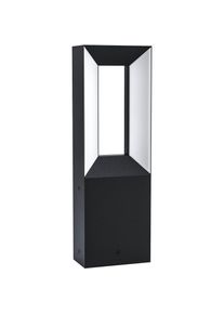 Eglo Sockelleuchte &raquo;Riforano Au&szlig;en-Stehlampe, Aluminium-Guss und Kunststoff, IP44, Lampe&laquo; LED-Modul 1 Stk. Warmwei&szlig; Stehleuchte - L11 x B6 x H34 cm - 