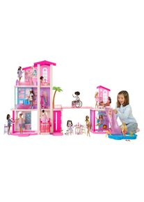 Barbie Puppenhaus &raquo; Traumvilla (2026)&laquo; mit Licht, Sound, 2 Pools, 2 Rutschen, 2 H&auml;user, Aufzug, 3 Etagen