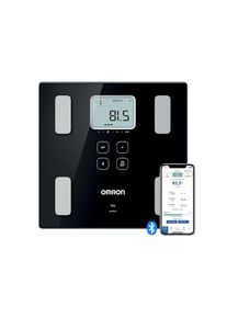 Omron K&ouml;rper-Analyse-Waage &raquo;VIVA misst Gewicht, Muskelmasse, K&ouml;rper- & Viszeralfett, BMI & RMR&laquo; pr&auml;zise Messung bis 180 kg, 4 Nutzer & Gastmodus, mit 