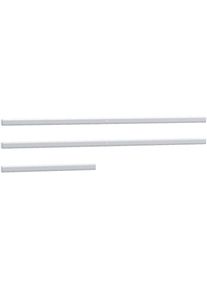 FORTE Schrankleuchte 3 Stk. Neutralwei&szlig; Kleiderstangenbeleuchtung, optimale &Uuml;bersicht, 2 x 107 cm 1 x 47,4 cm