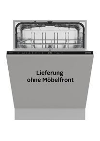 Gorenje vollintegrierbarer Geschirrsp&uuml;ler &raquo;GV642A65&laquo; 8,9 l 14 tlg. Ma&szlig;gedecke Made in Europe, auto. T&uuml;r&ouml;ffnung, Hygiene Programm