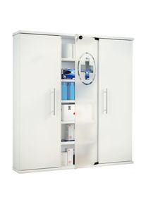 Vcm Medizinschrank &raquo;Medizinschrank Arzneischrank Santila abschlie&szlig;bar&laquo; 1 Stk. tlg.