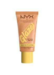 Nyx Cosmetics NYX PROFESSIONAL MAKEUP Foundation &raquo;BUTTERMELT GLAZE SOFT GLOW SKIN TINT + LSF 30&laquo; Pflegend, spendet Feuchtigkeit, ohne R&uuml;ckst&auml;nde und &ouml;liges Finish.