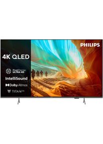 Philips, QLED-Fernseher &raquo;43PQS7801/12&laquo; 108 cm/43 &prime;&prime; Smart-TV, schwarz, Sound: 2.0-Kanal, 20 W Ausgangsleistung, Dolby Atmos, DTS:X, Auracast