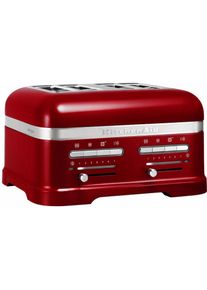 KitchenAid Toaster &raquo;Artisan 5KMT4205ECA LIEBESAPFEL-ROT&laquo; 4 kurze Schlitze f&uuml;r 4 Scheiben 2500 W mit Sandwichzange