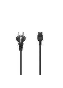 Hama Netzkabel &raquo;Netzkabel, Schutzkontakt Stecker, 3 pol. Kupplung (Kleeblatt), 1,5 m&laquo; Typ F (Schuko) 150 cm