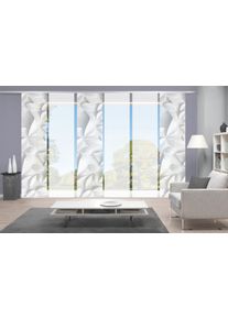 Schiebegardine Vision "FLYNN" Gr. 1, grau, B:60cm H:260cm, Polyester, Gardinen, Schiebegardine, SET,SCHIEBEVORHANG,BAMBUS,DIGITALDRUCK