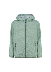 Regenjacke CMP "KID G JACKET RAIN FIX HOOD", Kinder, Gr. 176, gr&uuml;n (jade), Web, Obermaterial: 100% Polyester, hoch geschlossener Ausschnitt, Jacken Regenjacke, sportlich, f&uuml;r Jugendliche, mit Kapuze, wasserdicht, winddicht