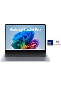 Samsung, Notebook &raquo;Galaxy Book6 Pro NP940X&laquo; 35,6 cm / 14 &prime;&prime; Intel Core Ultra 5 512 GB SSD, Grau, 35,56 cm (14 Zoll) Touchscreen mit WQXGA+-Aufl&ouml;sung