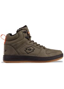 Lotto, Herren, Sneaker - mit w&auml;rmendem Teddy-Futter, OLIVE-BLACK, 42, Urbaner Winter Sneaker mit warmem Teddy Futter von Lotto